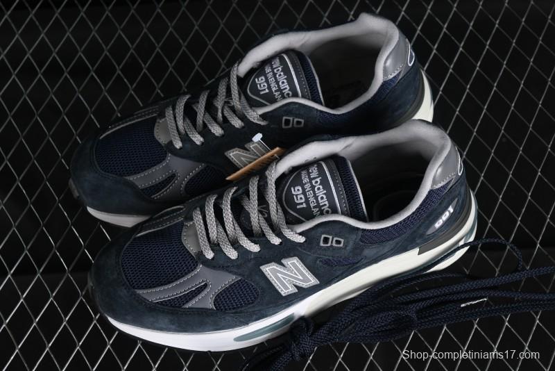 New Balance Made In USA 991 Series Classic Casual Dad Shoes Retro Running Sneakers - U991NV2