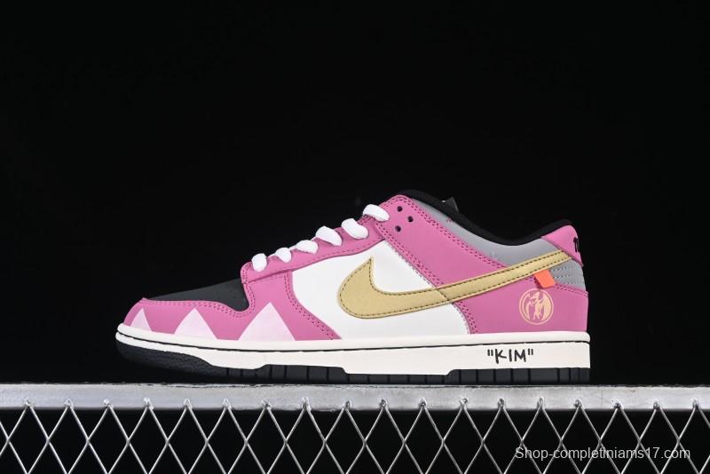 Nike SB Dunk Low Power Rangers Pterodactyl Colorway Anniversary Custom Low-Top Casual Skate Shoes - ZZ1998-002