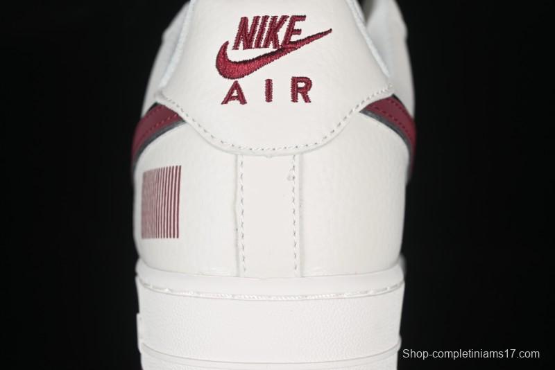 Nike Air Force 1 '07 Low QR Code Black Star Sneakers Low-Top Casual Shoes - CU1836-961