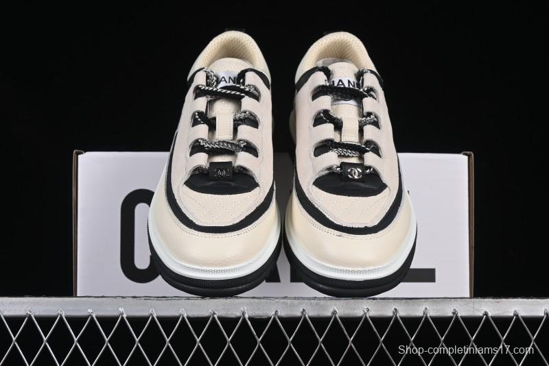 Chanel 25C Tie Flat Life Leisure Shoes - G46258