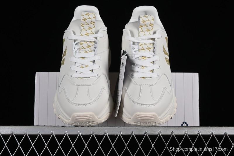 MLB Bigball Chunky Mono New York Yankees Height Increasing Thick Sole Casual Sneakers - 32SHCM01150I