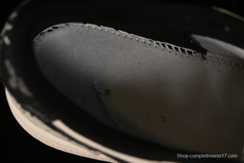 Nike Air Jordan 1 Low OG SP Travis Scott x Fragment Design Black Denim Print Casual Sneakers - SJ2068-005