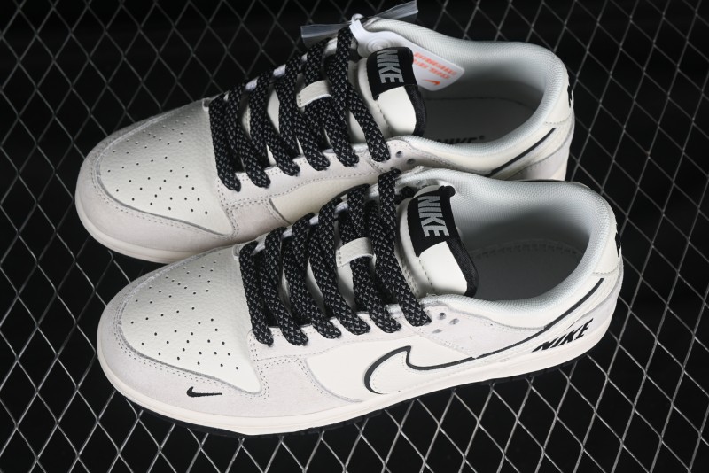 Nike SB Dunk Low Collaboration Anniversary Customized Low-Top Casual Skate Shoes - BB7518-023