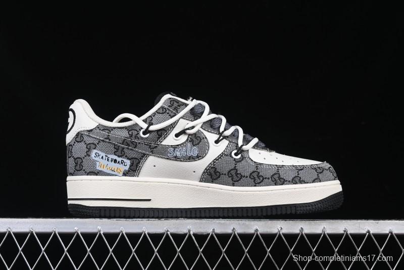 Nike Air Force 1 '07 Low Hip Hop Gucci Style Casual Sneakers - BD0077-555