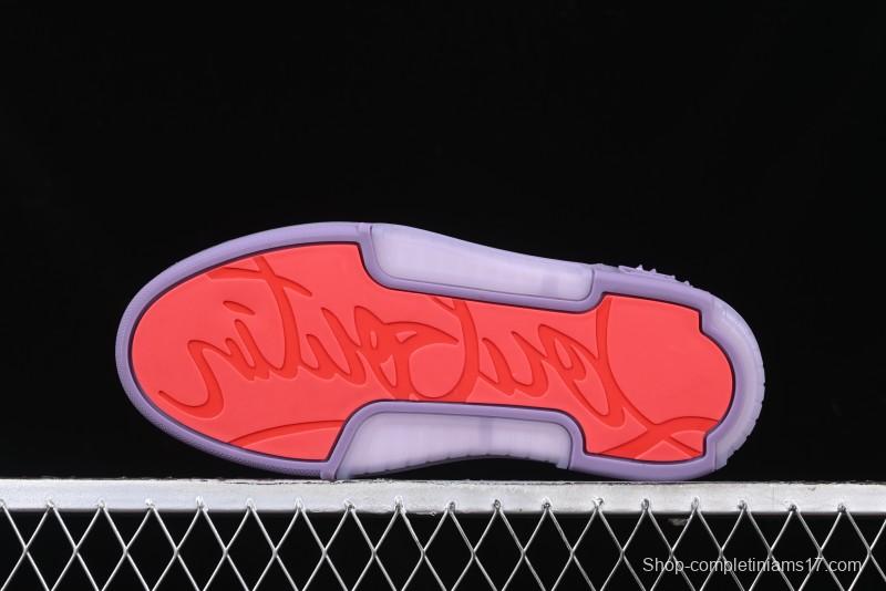 Christian Louboutin Funnyto Flat French Luxury Brand Comfortable Fashion Low-Top Sneakers - X.D4