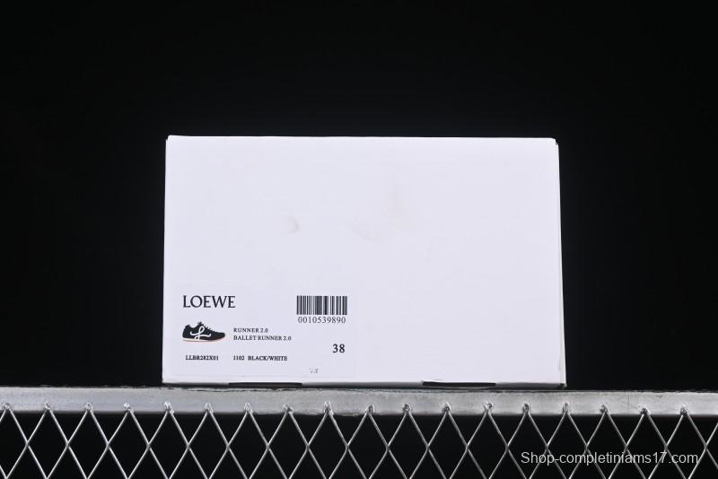 Loewe Ballet Runner 2.0 Sneakers Retro Style Low-Top Casual Sports Shoes - Ballet Runner 2.0