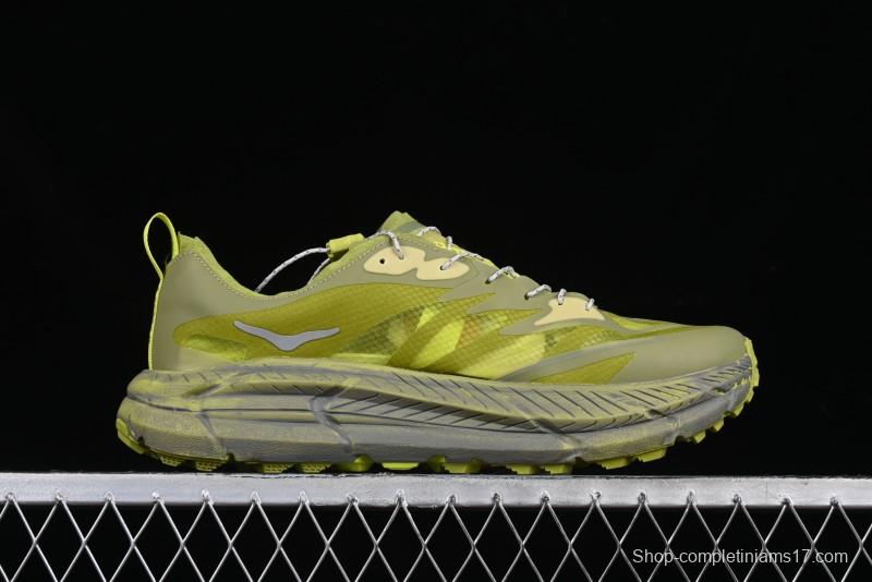 HOKA ONE ONE Satisfy Running Mafate Trail Low Top Cushioned Outdoor Hiking Shoes - 1157050 SLFR