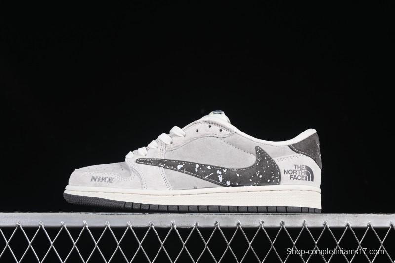 Nike Air Jordan 1 Low OG SP Travis Scott x Fragment Design Collaboration Sneakers - XS2024-041