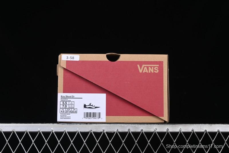 Vans Knu Skool DR Black White New Series Chunky Sneakers - VN000CZUVE9