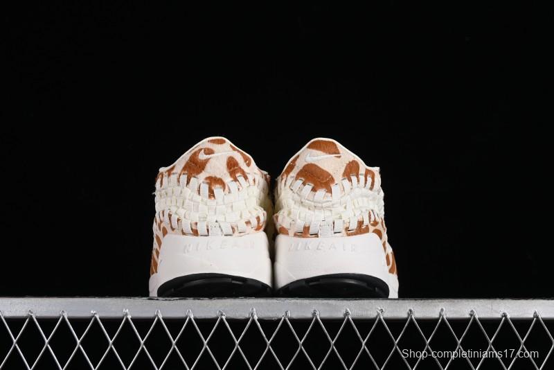 Nike Air Footscape Woven Asymmetrical Weave Slip-Resistant Low-Top Lifestyle Casual Shoes - FB1959-100