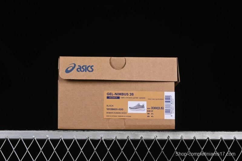 Asics Gel-Nimbus 26 Retro Breathable Casual Shoes Cushioned Men's Durable Running Shoes - 1012B601-020