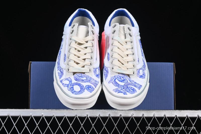 Vans Old Skool Year of the Snake Limited Edition Low-Top Casual Skate Shoes - VN000D57CDA