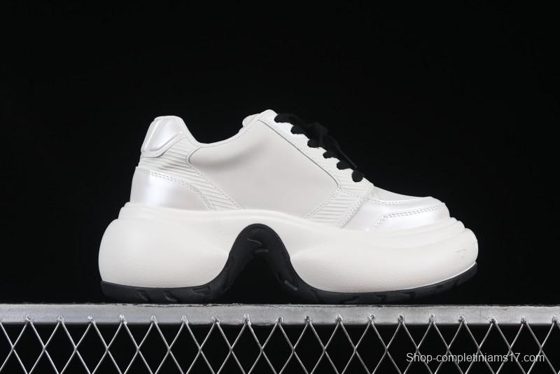 SMFK FUTURE RIPPLE Low-Top Fashion Sports Casual Shoes in White - AJD4