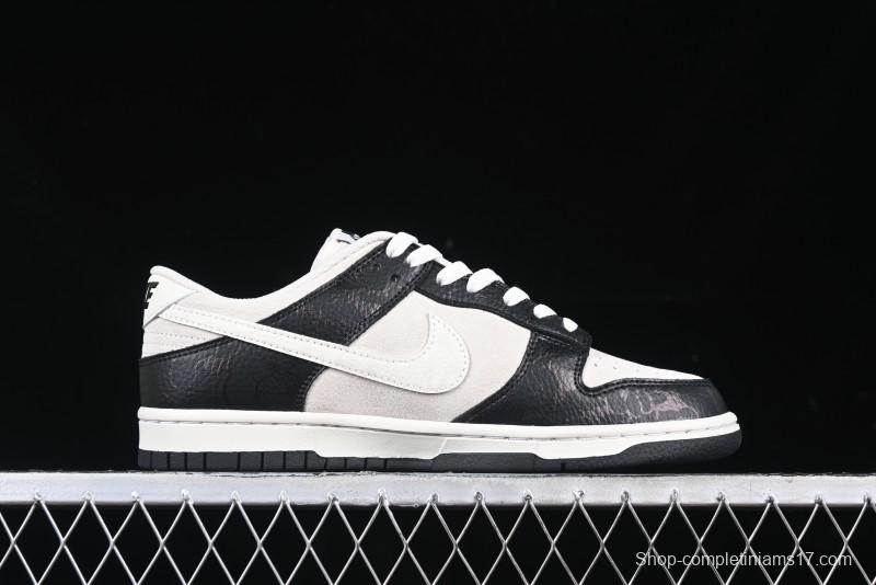Nike SB Dunk Low BAPE Collaboration Splatter Pig Eight White Hook Anniversary High-End Custom Low-Top Casual Sneakers - DJ2024-053
