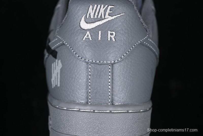 Nike Air Force 1 '07 Low Custom Graffiti Broken Swoosh Casual Sneakers - DM0970-132