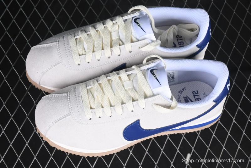 Nike Classic Cortez Leather Retro Running Shoes - FQ8108-110