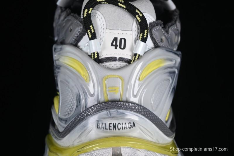 Balenciaga Runner Kith Four Color Retro Casual Sneakers - W3RMU1279