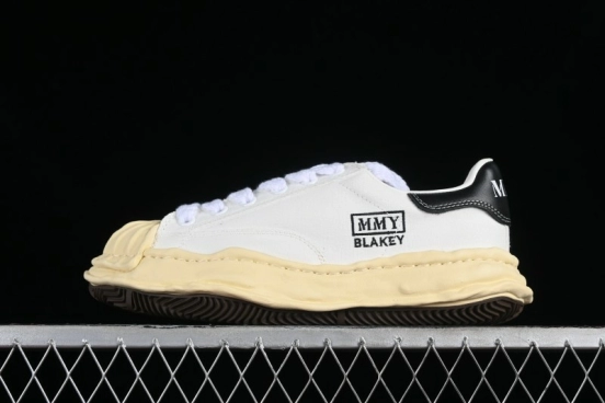 Wayne MMY Original Sole Leather Low Sneaker with Deconstructed Ice Cream Sole - W.E5