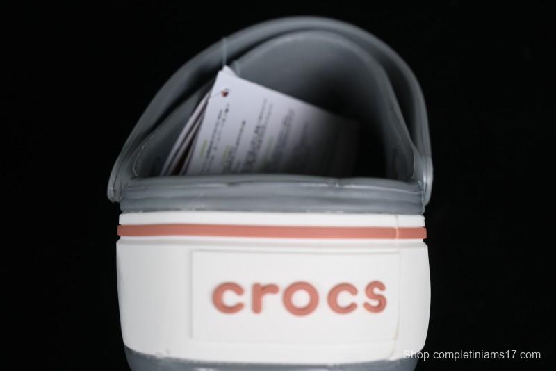 Crocs Crocband Platform Rainbow Comfortable Thick-Soled Clog Sandals - B.D4