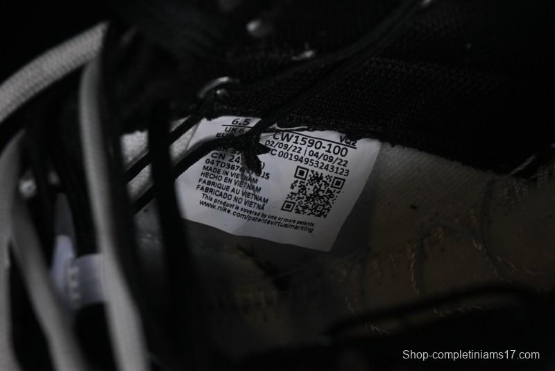 Nike Dunk Low Letter Panda Black Grey High Street Deconstructed SB Strap Low-top Casual Skate Shoes - CW1590-100