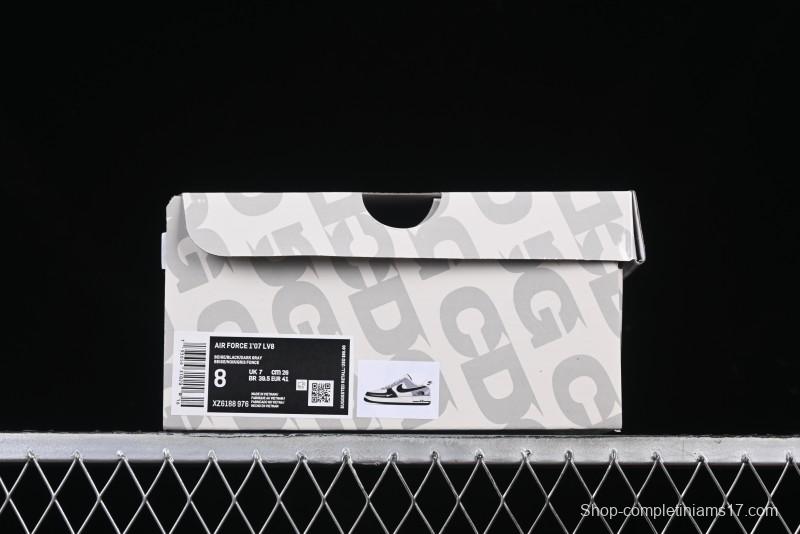 Nike Air Force 1'07 Low The North Face Collaboration Black Beige Grey Casual Sneakers - XZ6188-976