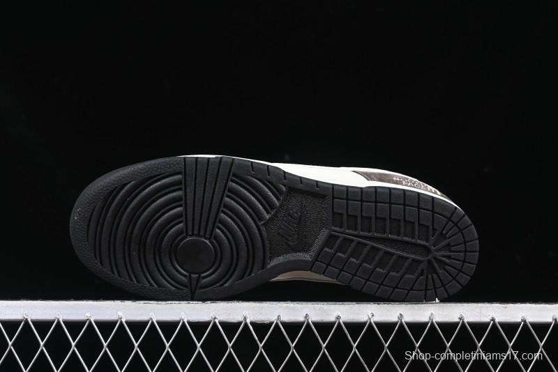 Nike SB Dunk Low The North Face Collaboration Black Brown Anniversary High-End Custom Low-Top Casual Skate Shoes - DJ2024-058