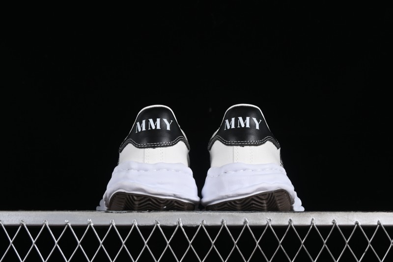 Wayne MMY Original Sole Leather Low Sneaker with Deconstructed Ice Cream Sole - W.E5