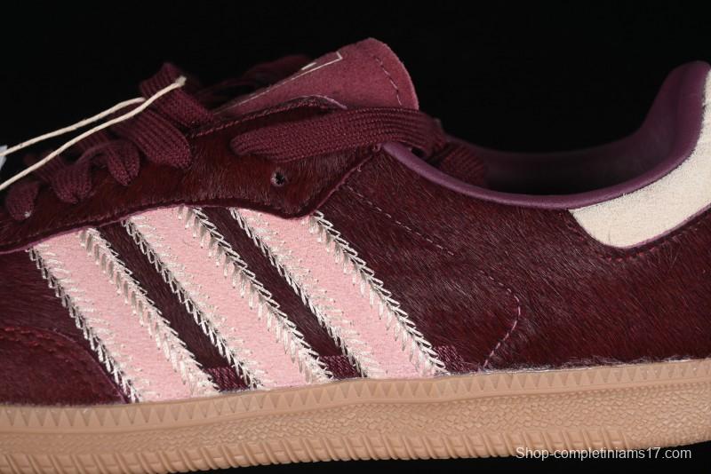 Adidas Samba OG Casual Sneakers with Classic Trefoil Logo - JP5330