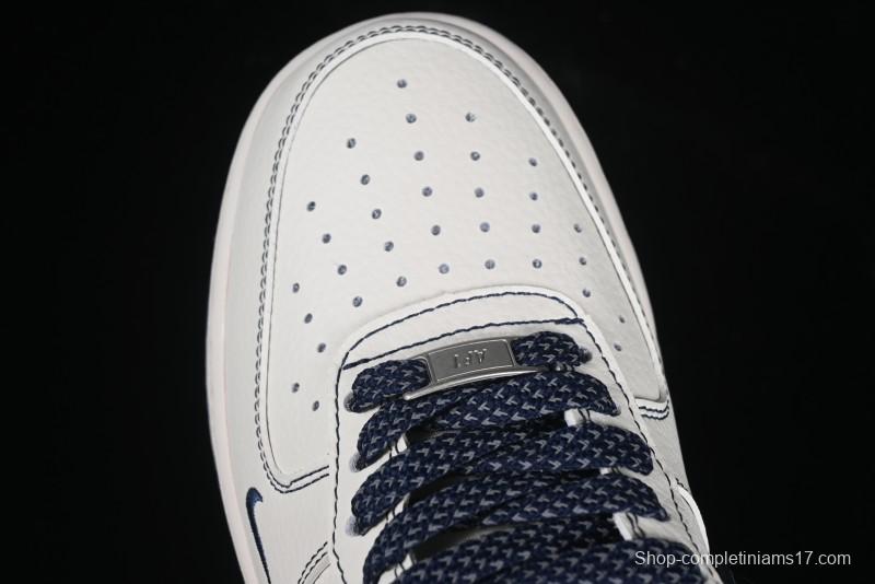 Nike Air Force 1 '07 Low The North Face x COMME des GARÇONS Navy Blue Line Casual Sneakers - HH7518-051