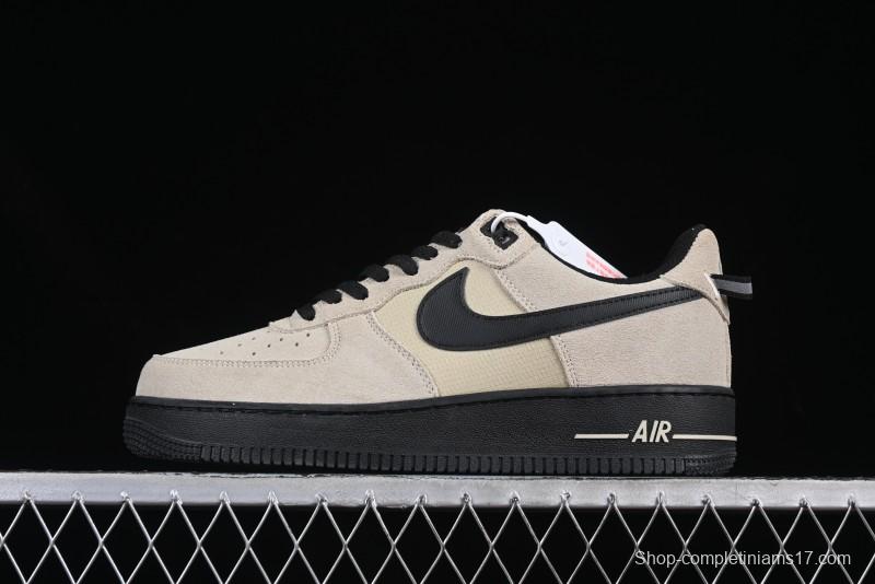Nike Air Force 1'07 Low Casual Sneakers with Full-Length Air Cushion - HV6526-200
