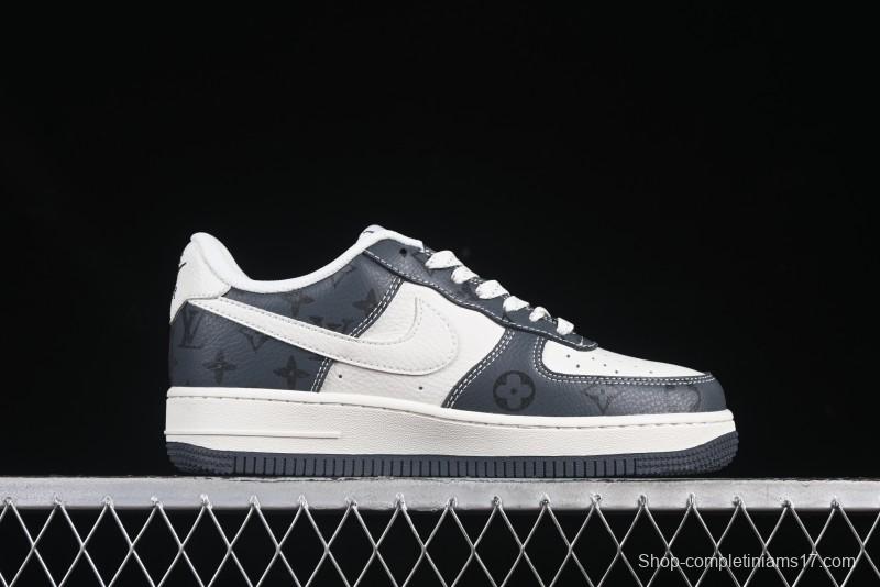 Nike Air Force 1 '07 Low LV Collaboration Beige Print Casual Sneakers - CS5288-002
