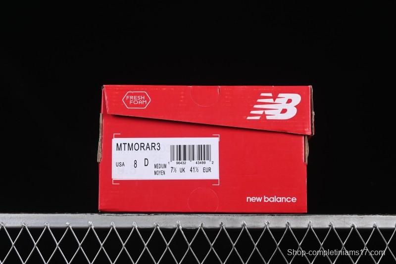 New Balance Fresh Foam X More V3TDS Low-Top Running Shoes with Durable Anti-Slip Design - MTMORAR3