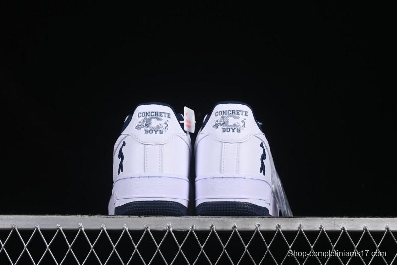 Nike Air Force 1'07 Low Casual Sneakers with Full-Length Air Cushion - IB5720-100