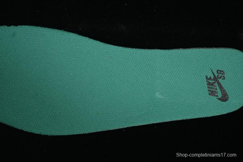 Nike SB Force 58 Low - Emerald Green, Black & White Skateboarding Shoes