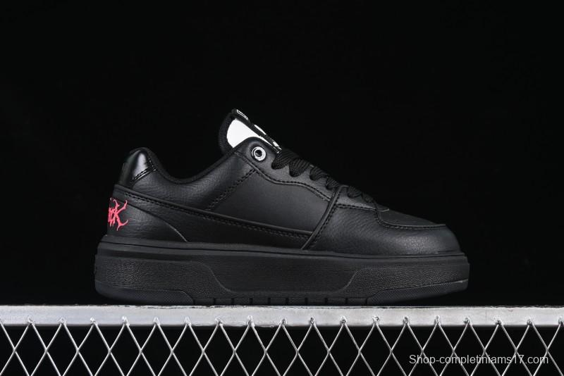 New York Yankees MLB Chunky Liner Custom Platform Sneakers in Neon Pink - 3ASXCA12N50WHS