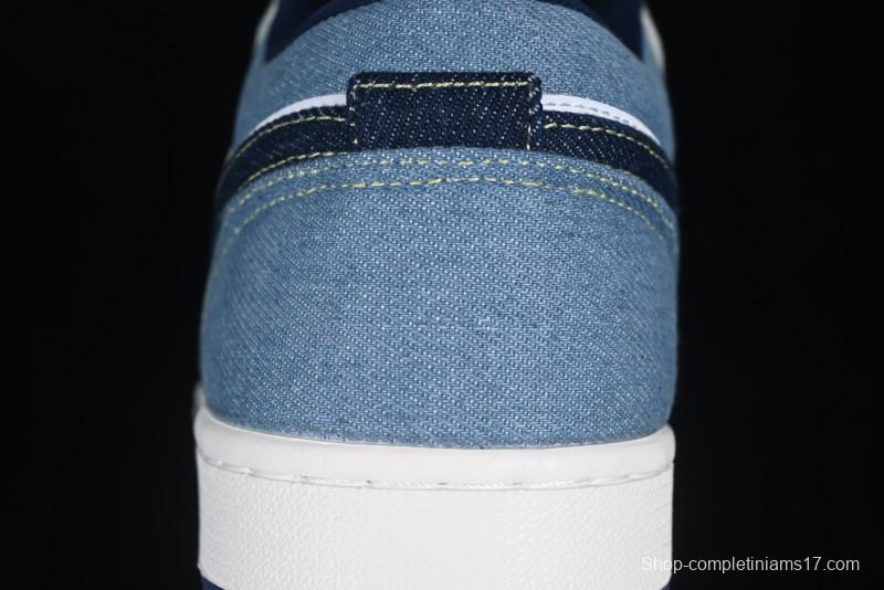 Nike Air Jordan 1 Low "Canadian Tuxedo" Basketball Shoes - IH0648-141