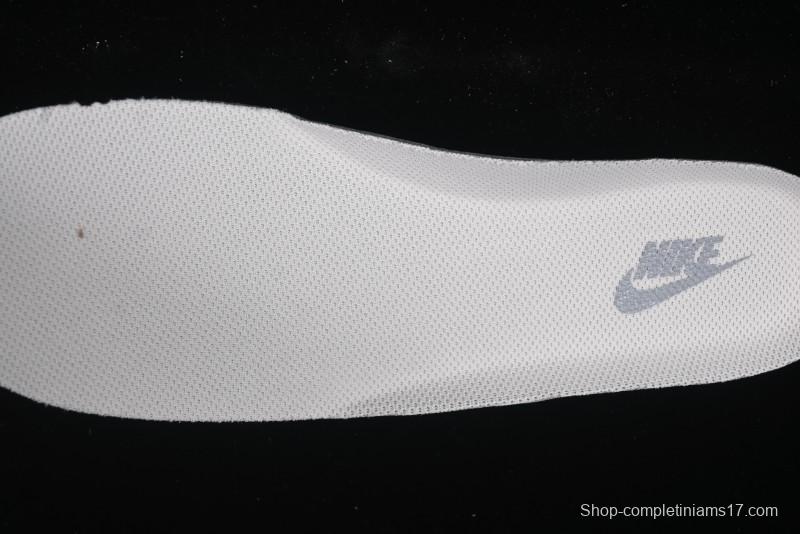 Nike Air Force 1 '07 Low Stussy Collaboration Grey Base Black Swoosh Casual Sneakers - XZ6188-761