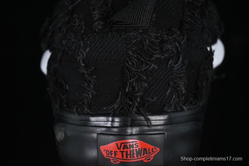 Vans Vault OG Era LX "Distressed Black" Premium Skate Sneakers