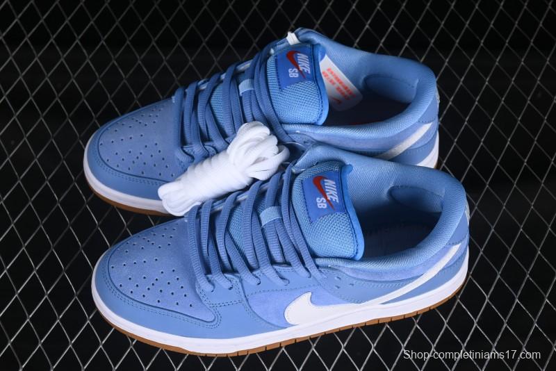 Nike SB Dunk Low Pro ISO University Blue Low-Top Skate Shoes - FJ1674-401