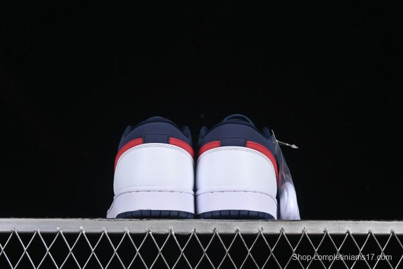 Nike Air Jordan 1 Low AJ1 Patriot Blue Red Low-Top Casual Lifestyle Sneakers - CZ8454-400