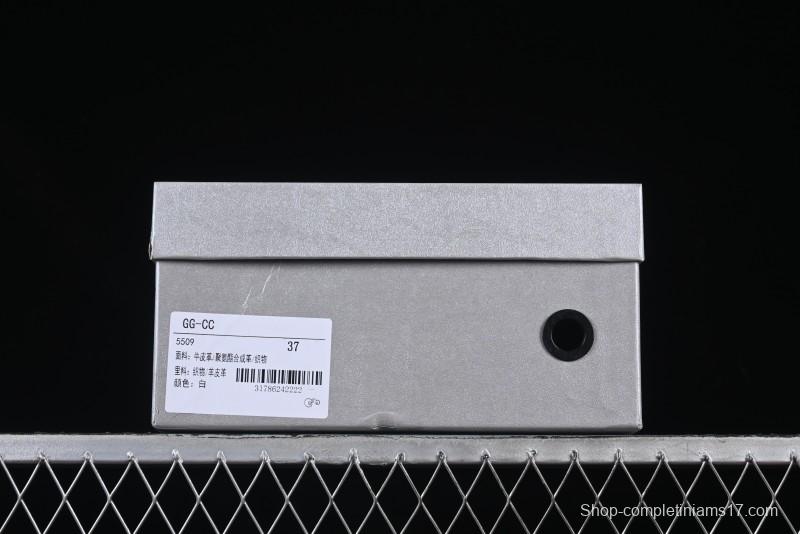 GG-CC Casual Running Shoes with Irregular Design for Trendy Look - 5509 White