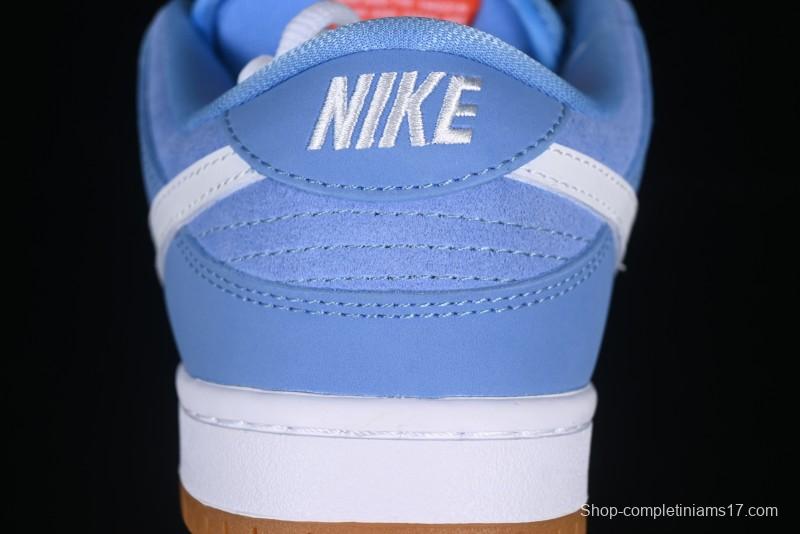 Nike SB Dunk Low Pro ISO University Blue Low-Top Skate Shoes - FJ1674-401