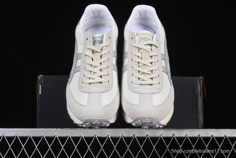 Classic Onitsuka Tiger Mexico 66 Shoes – White & Grey Minimalist Design