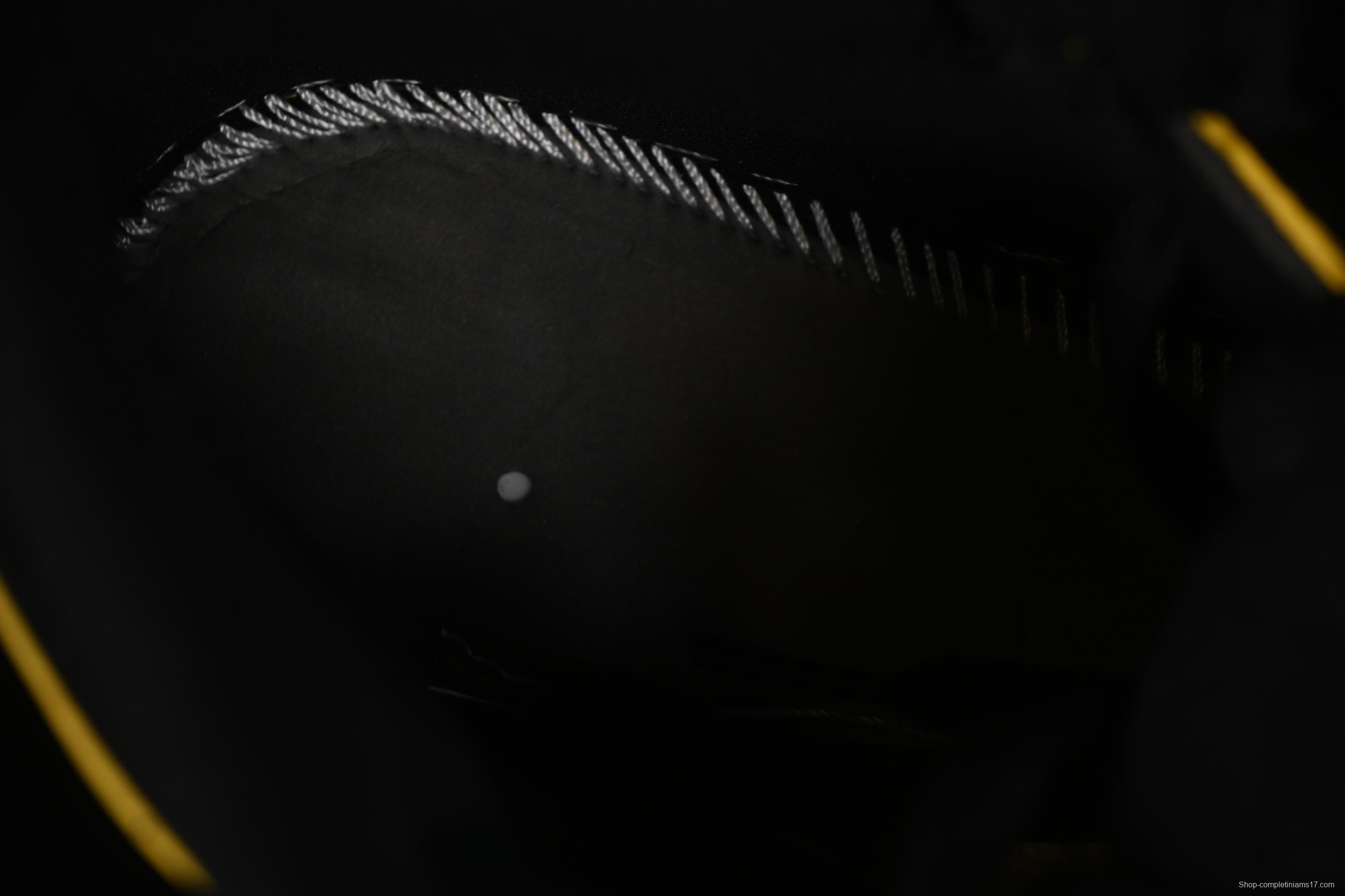 Nike Air Jordan 1 Mid AJ1 Black Yellow Mid-Top Casual Sneakers - HJ6654-071