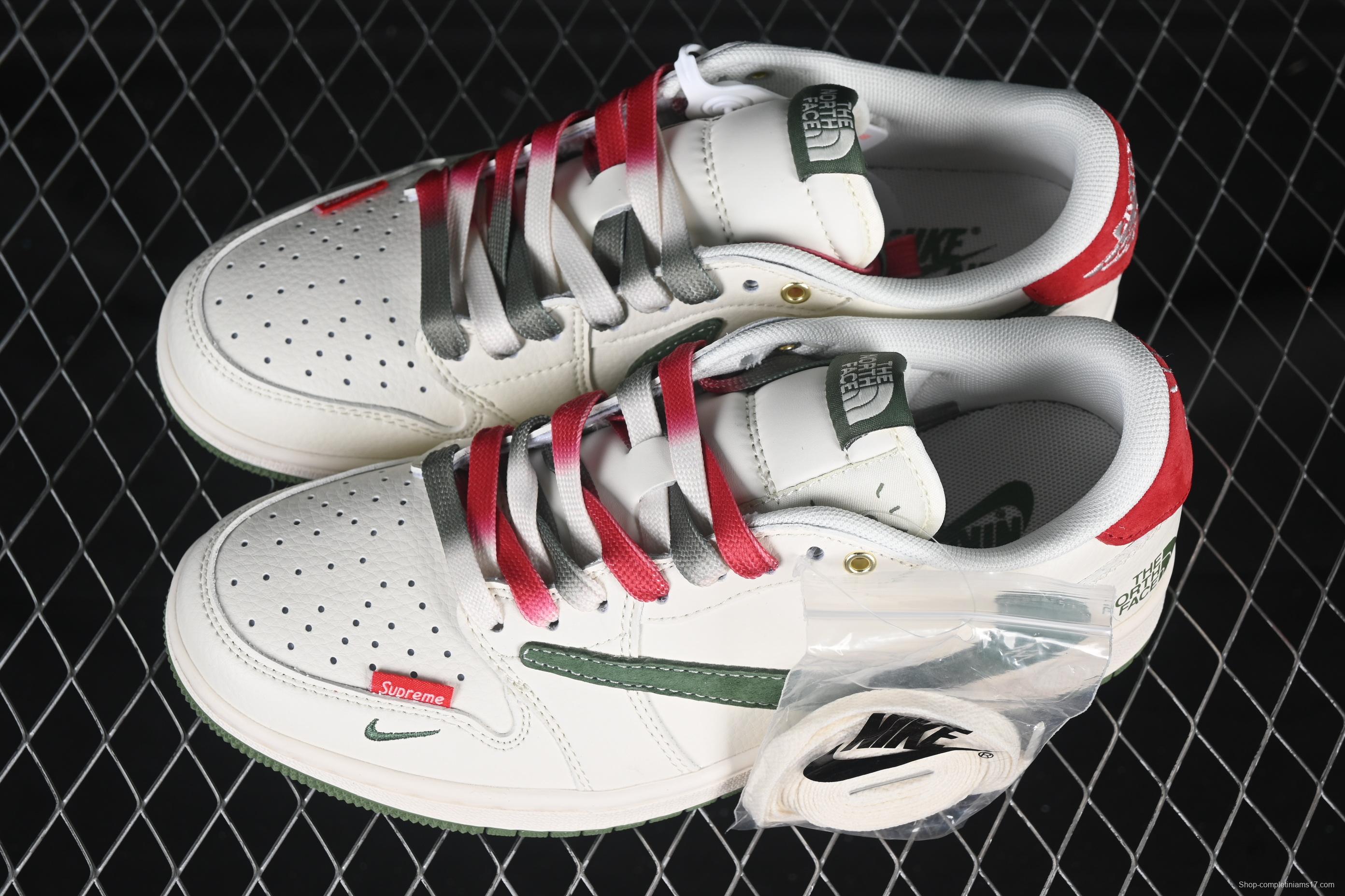 Nike Travis Scott x Fragment Design x Air Jordan 1 Low OG SP Casual Sneakers - FC1688-214