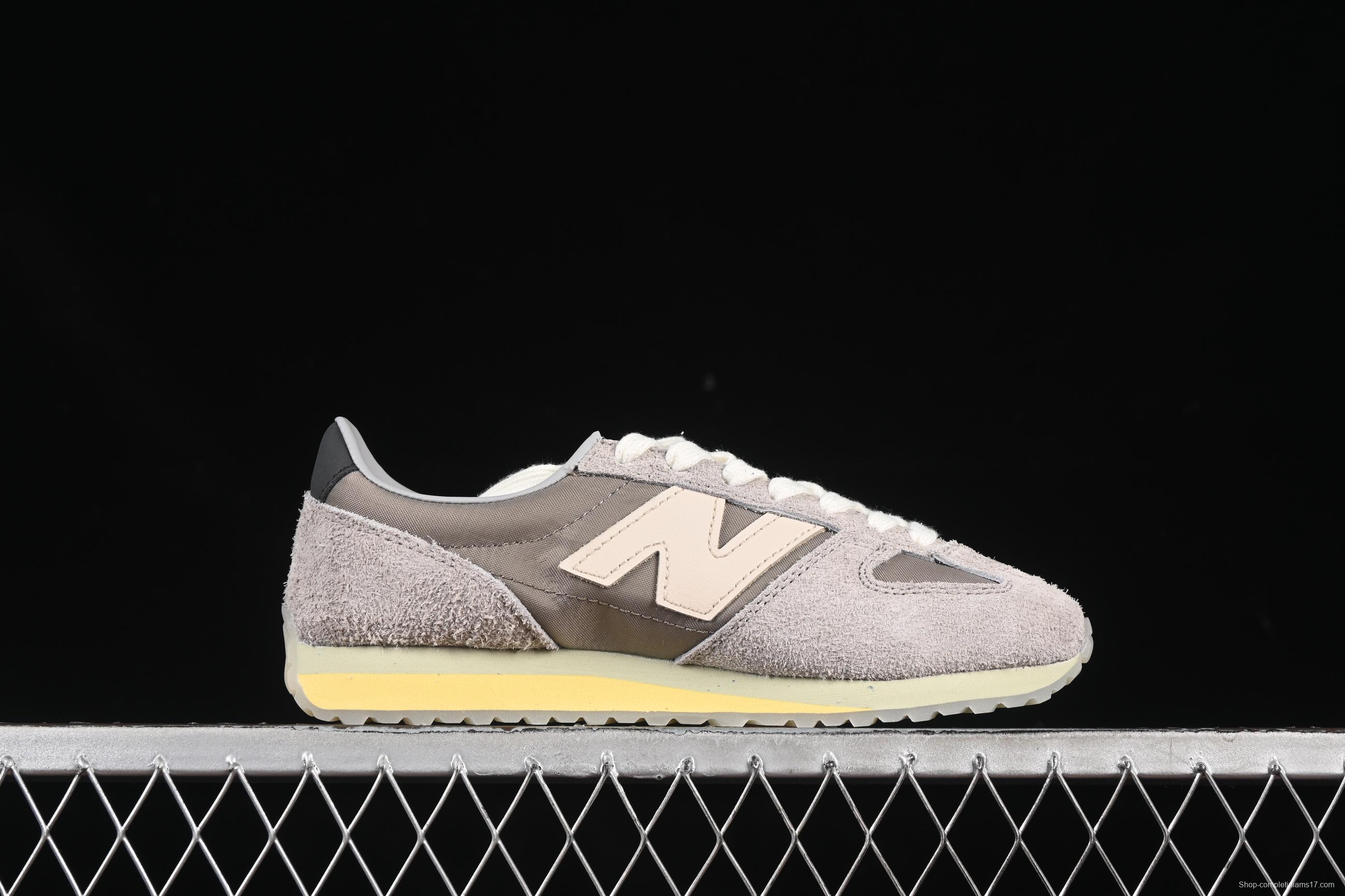 New Balance NB471 Series Fabric and Leather Casual Lifestyle Shoes - U471GR