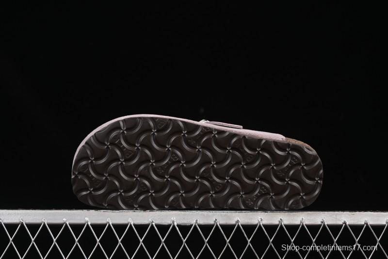 Birkenstock Arizona Soft Footbed Sandals with Suede Leather and Lambswool Lining - G.D4