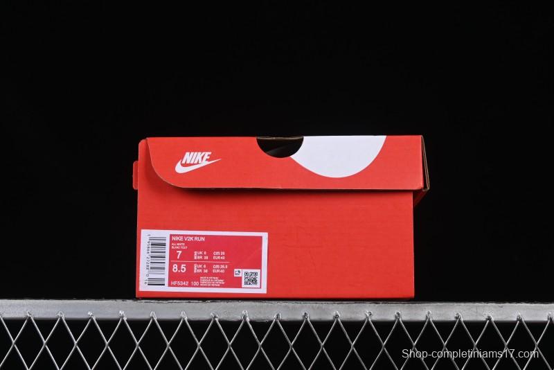 Nike Runtekk V2K Retro Low-Top Running Shoes with Cushlon Midsole and Anti-Slip Design - HF5342-100