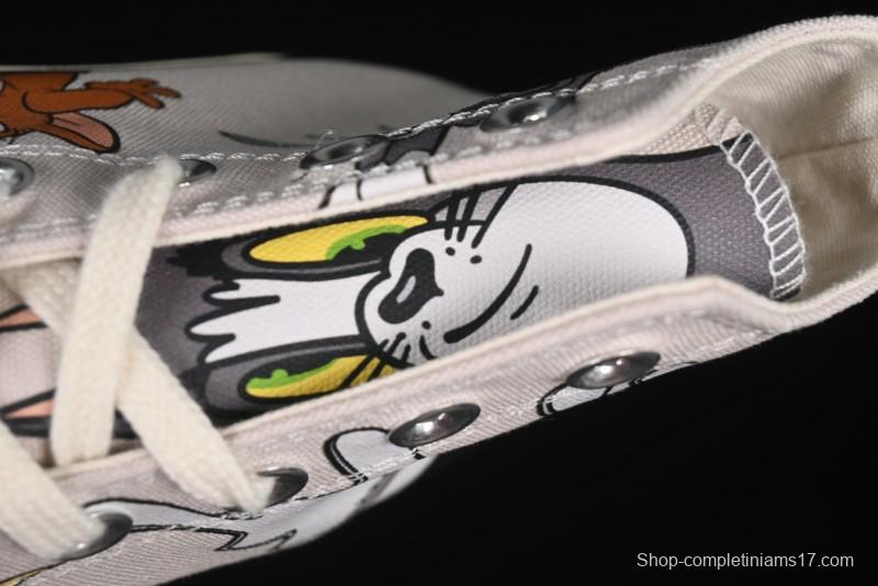 Converse Chuck Taylor All Star 1970s High Top Tom and Jerry Themed Casual Sneakers - A15111C