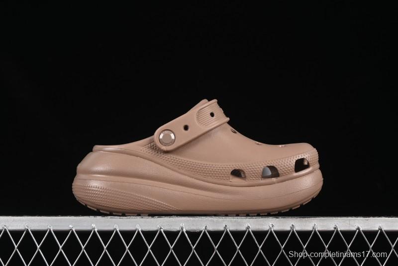 Crocs Classic Puff Two-Way Summer Sandals with Ventilation Holes - B.D4